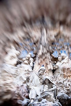 Nativity Facade on the Sagrada Familia, Barcelona, Spain, 2009