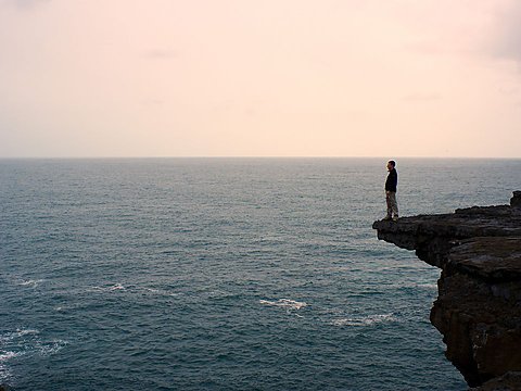 Colour matching experiment, Inishmore, Ireland, 2007