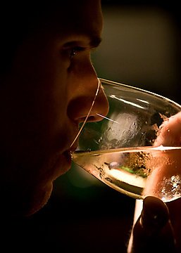 Fine wine at the <i>Caulfields</i>, Maynooth, 2008