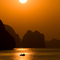 Sunrise over Halong Bay