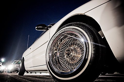 Some pimped car in Phoenix (AZ), USA, 2008