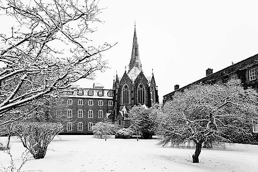 St. Patricks College on a winter day, Maynooth, Ireland, 2009