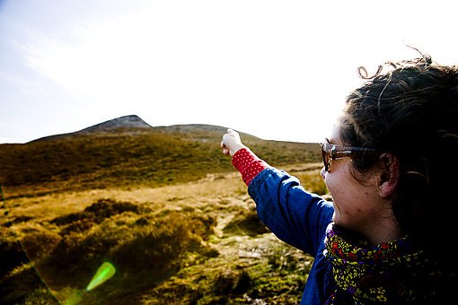 Hiking to the &ldquo;Great Sugar Loaf&rdquo;, Co. Wicklow, Ireland, 2009