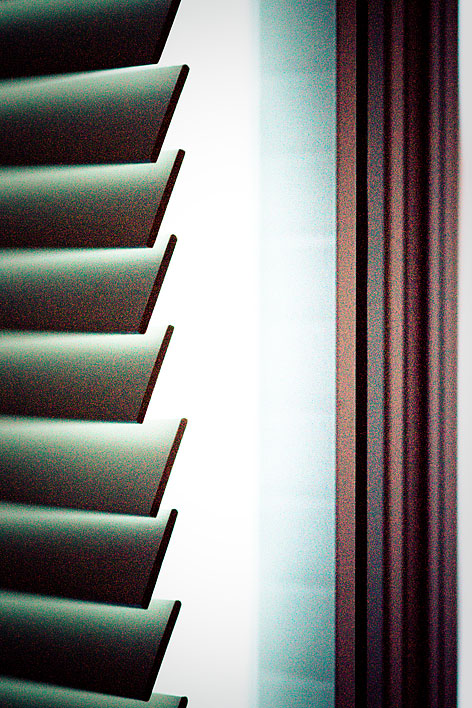 Window shades, Maynooth, 2009