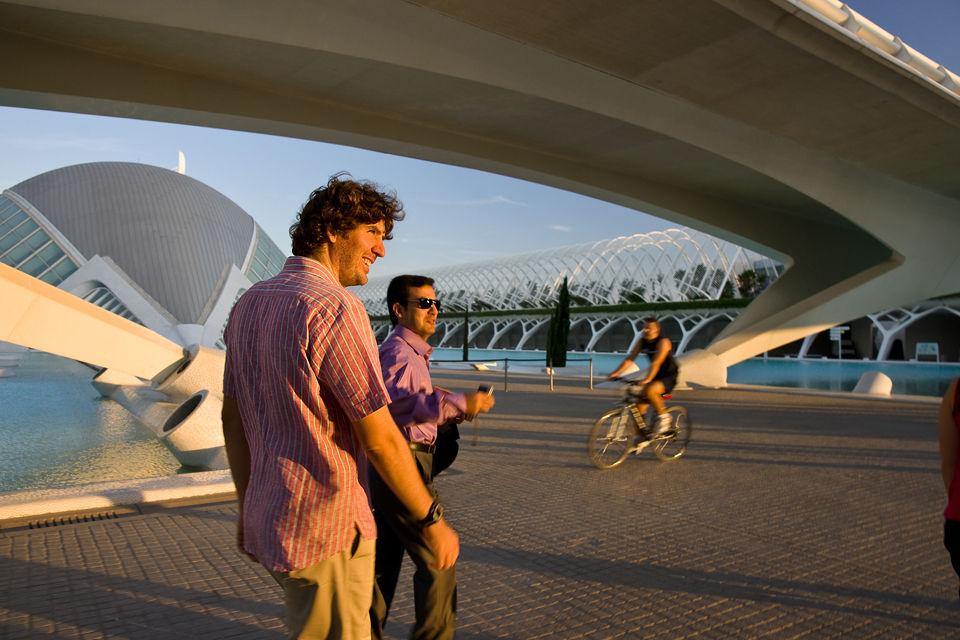 Golden Hour at the “City of Arts and Sciences”, València, Spain