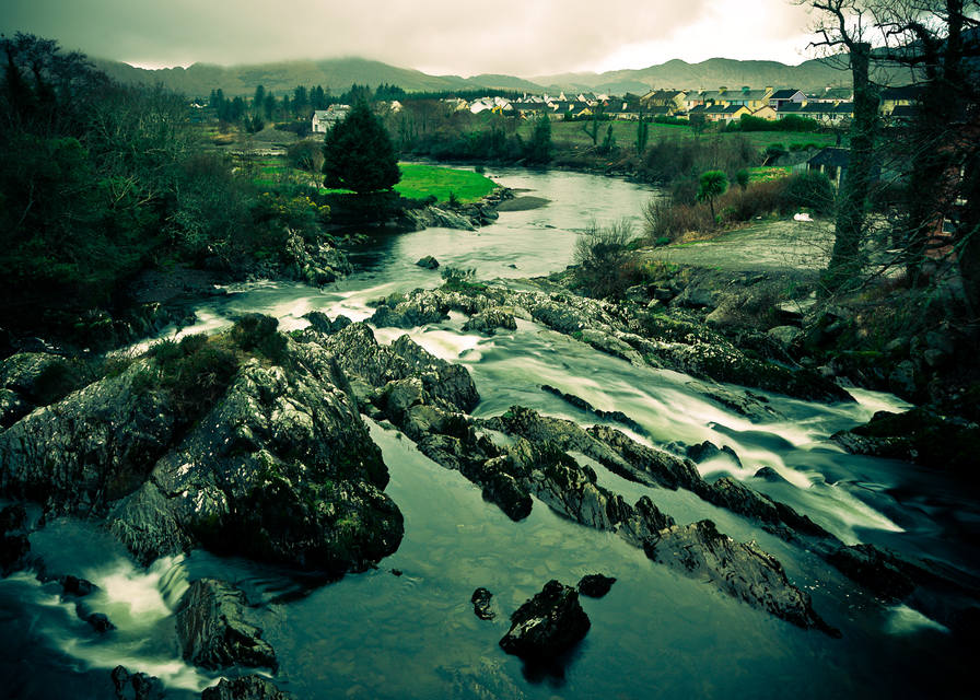The river Sneem, Ireland, 2008