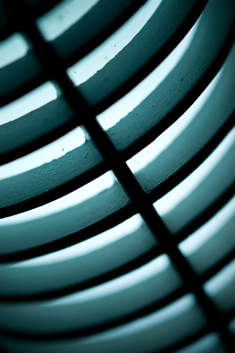 A lamp outside our appartment, Maynooth, 2009