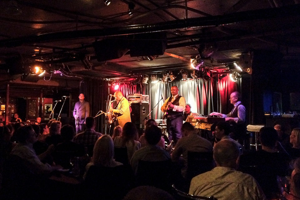 Maceo Parker at <i>The Basement</i> in Sydney, Australia, 2012