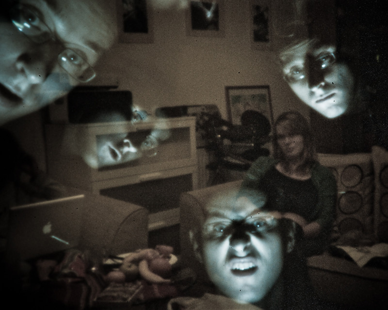 Pinhole experiments, Maynooth, Ireland, 2009